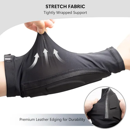 Miniatura 5 de Protector de brazo de tiro con arco, manga de enfriamiento para brazo con cobertura completa, diseño de antebrazo para mano derecha izquierda