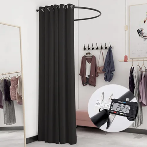 Miniatura 4 de Madamera Tocador de tiendas de ropa, vestuario utilizado en el centro comercial y la oficina, vestidor en U para protección de privacidad y divisor