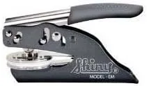 Miniatura 2 de Sello de masón en relieve personalizado – Personalizar con iniciales y texto – Sello en relieve de mano – Monograma, sello en relieve mejor