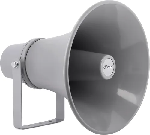 Miniatura 8 de Altavoz de bocina PA para interiores y exteriores, megáfono de sonido compacto de 12.7 pulgadas, 60 W, frecuencia de 400 Hz-5 KHzz, 16 ohmios