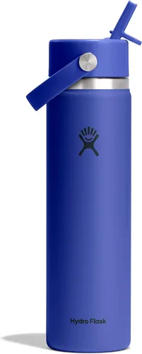 Miniatura 100 de Hydro Flask Botella de agua – Acero inoxidable aislado – Tapa flexible con popote de boca ancha, antiderrames, a prueba de fugas y recargable en 32
