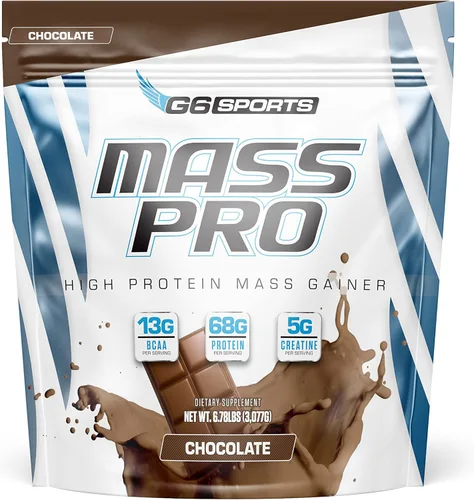 G6 Sports Nutrition Mass Pro - Ganador de masa de alto contenido proteico