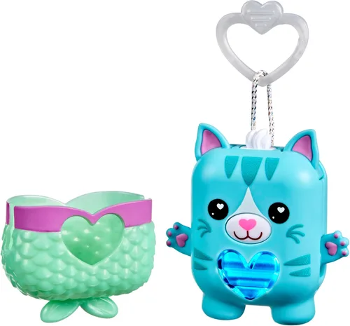 Nano-MALS Pawtricia The Blue Kitty, gato electrónico, más de 70 respuestas, relleno de cesta de Pascua, juguetes interactivos para niñas y niños a