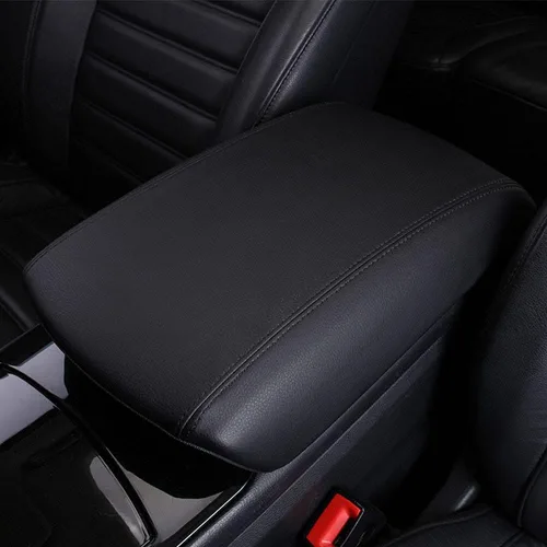 XITER Protector de funda para reposabrazos de automóvil, 1 almohadilla de cuero para consola central para Edge 2015-2024, protector de caja de