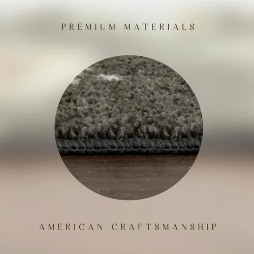 Miniatura 6 de Alfombra antideslizante Maples Rugs Reggie, tapete para pasillo, entrada, con diseño floral (fabricado en Estados Unidos), multicolor, 2 x 6 Gris