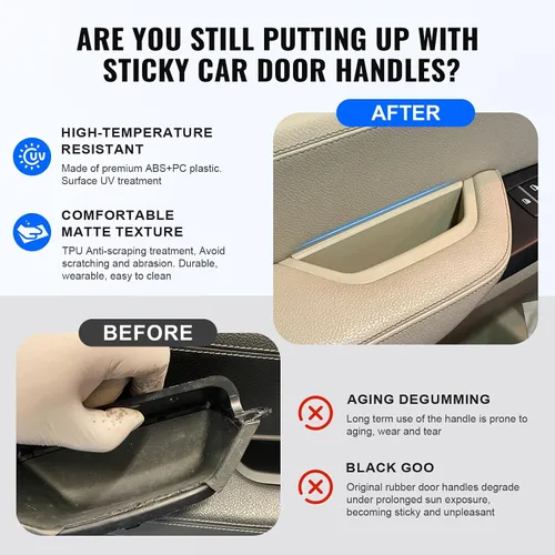 Miniatura 2 de para BMW X3 X4 Funda de Reposabrazos de Puerta, Moldura de Tirador de Manija de Puerta Interior del Automóvil, Moldura del Contenedor del Lado