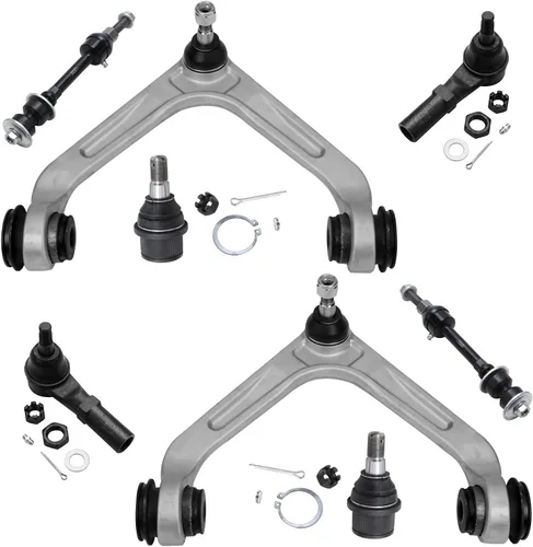 Miniatura 105 de Detroit Axle - Kit de brazos de control de extremo delantero de 8 piezas para Dodge Dakota 00-04, Durango 00-03, 4 brazos de control superior e