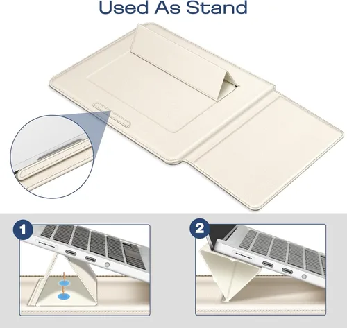 Miniatura 4 de Funda Fintie para MacBook Air 13.6 A3240 A3113 A2681, Pro 14 A3434 A3401 A3185 A3112 A2992 A2918 A2779 A2442, MacBook Pro/Air 13 - Funda delgada