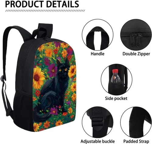 Miniatura 88 de HUGS IDEA Los animales frescos 3D niños escuela libro bolsa niños impresión mochilas, Baloncesto, Moderno