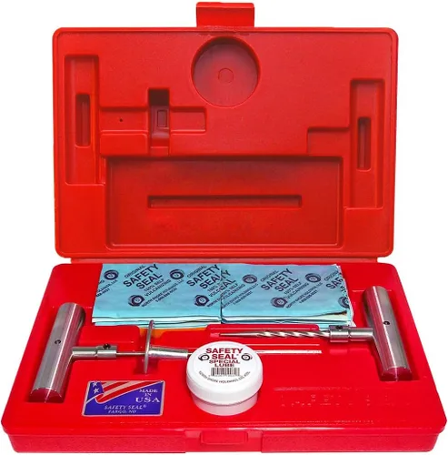 Kit de reparación de llantas de alta calidad para automóviles y camionetas livianas Safety Seal, 60 reparaciones