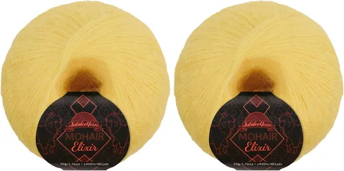 Miniatura 21 de JubileeYarn Mohair Elixir Yarn - 50g/Skein Baby Wool Blend - Cosmopolitan - 1 Skein