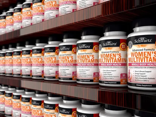 Miniatura 8 de Multivitamínico para mujeres con vitamina D3 - Multivitaminas para huesos, senos, piel, articulaciones y energía - Vitaminas para apoyo inmunitario