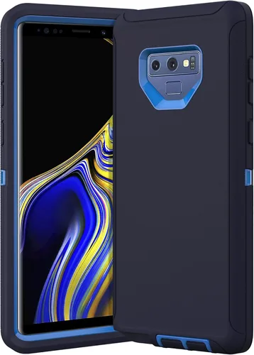Miniatura 9 de Funda para Samsung Galaxy Note 9, a prueba de caídas, a prueba de golpes, resistente, funda protectora para Samsung Note 9, 6.4 pulgadas (negro)