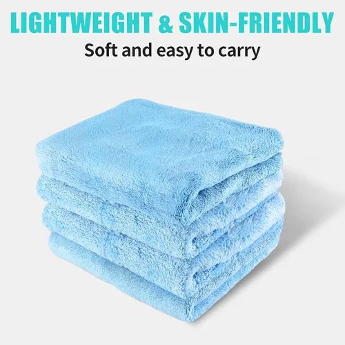 Miniatura 7 de Baberos para adultos para hombres y mujeres, paquete de 4 unidades, baberos de rizo reutilizables para personas mayores, toalla impermeable