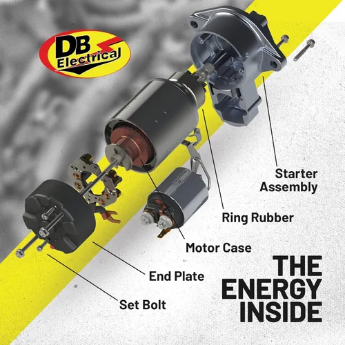 Miniatura 6 de DB Electrical 410-48112 Arranque Compatible con/Reemplazo para Frontier 4.0L Pickup & Xterra 2005-2015/Pathfinder 2005-2012/Equator