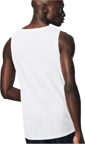 Miniatura 3 de Lacoste Essentials - Paquete de 3 camisetas sin mangas 100% algodón ajustadas para hombre, Verde