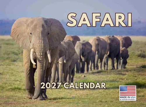 Miniatura 164 de Calendario alpaca 2026, calendario mensual de pared de 12 meses Hecho en Estados Unidos.
