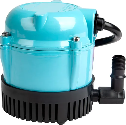 Miniatura 12 de Little Giant 1-AA-18 115 voltios, 1/200 HP, 170 GPH pequeña bomba sumergible permanentemente engrasada para fuentes, pantallas de agua y aire