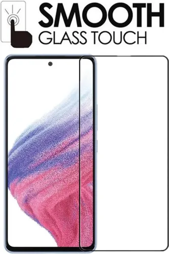 Miniatura 6 de Protector de pantalla de cobertura completa para Galaxy A53 5G, 2 unidades, seda negra, antiarañazos, fácil de instalar, película protectora