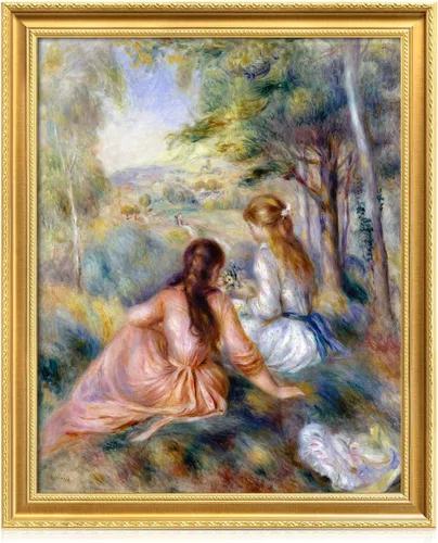 Miniatura 124 de DECORARTS - Bal du Moulin de la Galette, Reproducción de Arte de Pierre Auguste Renoir. Impresiones sobre lienzo en giclée para decoración de pared