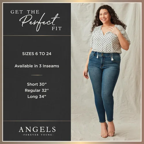 Miniatura 8 de Angels Forever Young Women's 360 Sculpt Bootcut Jeans