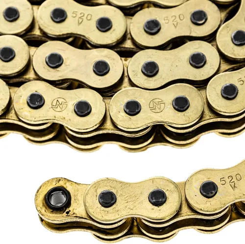 Miniatura 5 de NICHE Combo de cadena de piñón de transmisión para Yamaha FZ6R Diversion XJ6 delantero 16 trasero 46 dientes 520V-X X-Ring 118 eslabones