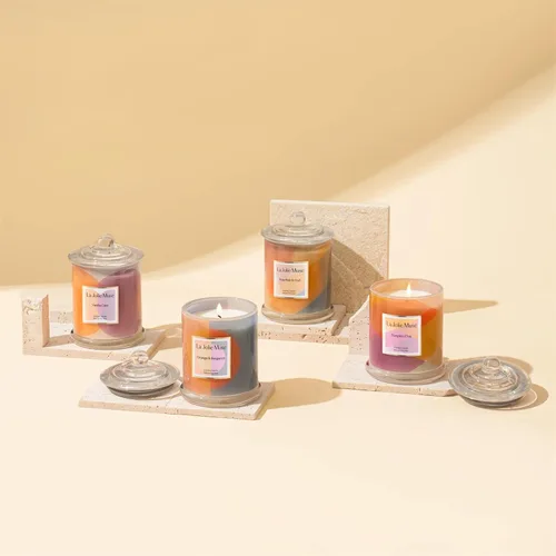 Miniatura 6 de LA JOLIE MUSE Vela perfumada, vela de pastel de vainilla, regalo de vela de lujo, regalo de inauguración de la casa para el nuevo hogar, 70 horas