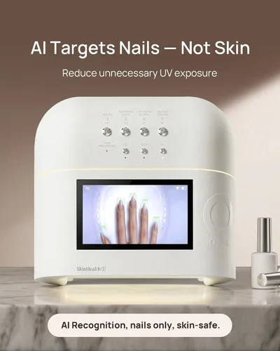 Miniatura 2 de Lámpara de uñas LED UV para uñas de gel – O NAIL AI Smart Precision Scan reduce la exposición a los rayos UV, secador de uñas de 109 LED
