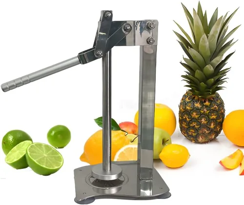 Miniatura 6 de Exprimidor de limón Exprimidor manual de acero inoxidable con mango de prensa Exprimidor de limón y lima Exprimidor de limón Trituradora de nueces