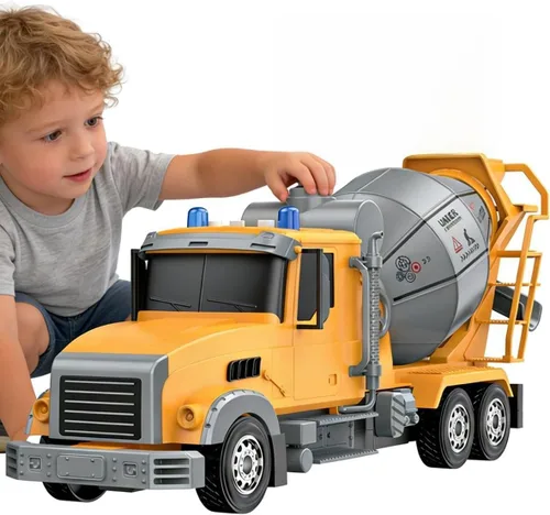 Miniatura 7 de Camión volquete grande de 14 pulgadas con sonidos para niños, juguetes para niños de 3 a 8 años, ideal para celebraciones de Navidad y cumpleaños