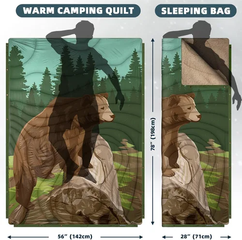 Miniatura 4 de Manta de Campamento al Aire Libre con Forro Sherpa, Manta de Campamento Extra Cálida y Gruesa, Poncho Ultraligero y Suave para Camping DWR