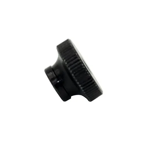 Miniatura 2 de 10 unids M2 negro plateado acero al carbono moleteado tuerca pulgar tuerca aprieta la tuerca 3D Impresoras piezas de pared cortina