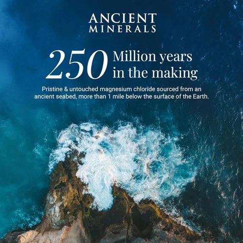 Miniatura 9 de Ancient Minerals Aceite de magnesio en aerosol sensible totalmente nueva fórmula sensible con alantoína, manzanilla orgánica y aloe vera orgánico