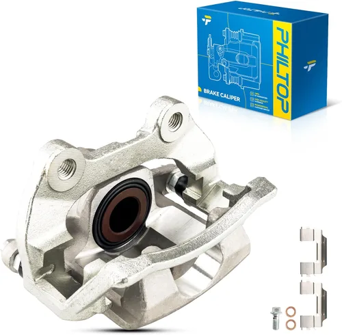 Miniatura 54 de PHILTOP Conjunto de Pinza de Freno de Disco Delantero Compatible con Jeep Wrangler 1990-2006, Jeep Cherokee 1990-2001, Grand Cherokee 1993-1998