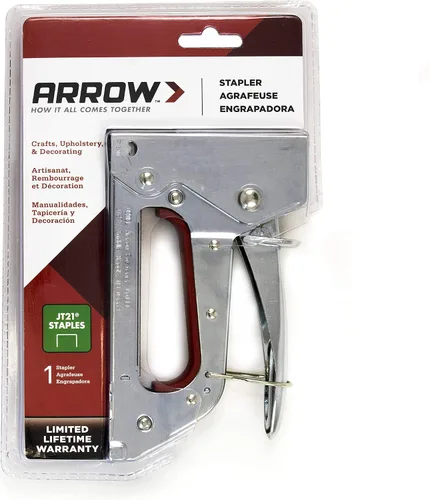 Miniatura 7 de Arrow JT27 - Pistola de grapas ligera para tapicería, manualidades, oficina, se adapta a grapas de alambre fino de 1/4", 5/16" o 3/8".
