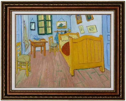 Miniatura 32 de ELITEAART- La noche estrellada por Vincent Van Gogh, pintura al óleo, reproducción de pintura al óleo, impresión en lienzo giclée, tamaño marcado