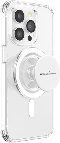 Miniatura 3 de Country Heart Pride - Funny I Love Central African Republic PopSockets MagSafe PopGrip for iPhone
