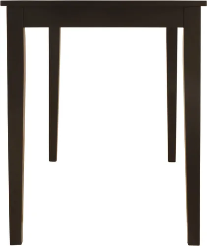 Miniatura 7 de Signature Design - Juego de sillas y mesa de comedor (juego de 2) + mesa rectangular, color marrón oscuro