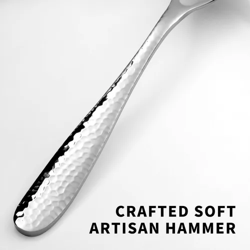Miniatura 2 de Juego de 6 cucharas de acero inoxidable 18/10 de alta calidad para cereales, sopa y más, pulido con espejo, apto para lavavajillas