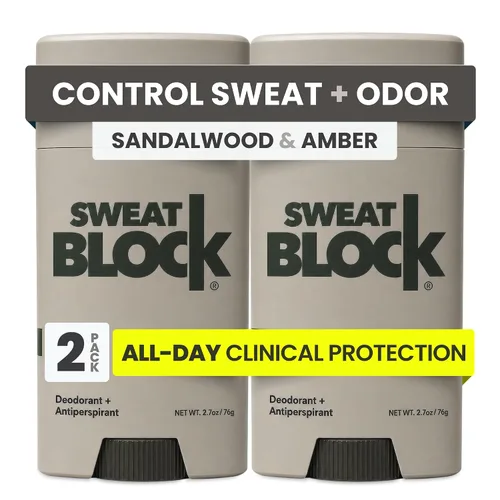 Miniatura 13 de SweatBlock Desodorante Antitranspirante para Mujeres y Hombres 48 Horas de Alta Protección contra el Sudor y el Olor Sin Irritación