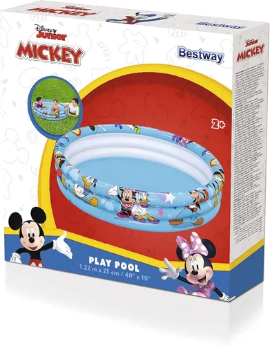 Miniatura 3 de BESTWAY Disney Junior Mickey & Friends - Piscina inflable (48.0 x 48.0 in), multicolor