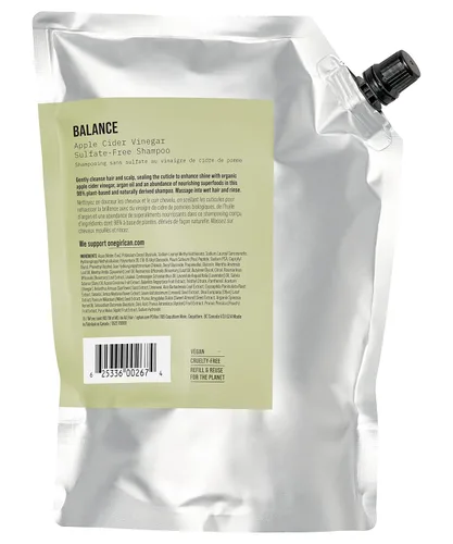Miniatura 2 de AG Hair BALANCE - Recambio de champú sin sulfato de vinagre de sidra de manzana, 1 litro