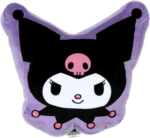 Miniatura 10 de Hello Kitty & Friends Badtz Maru Ropa de Cama Almohada Decorativa de Felpa Súper Suave, Talla Única, (Producto 100% Oficialmente Licenciado) por