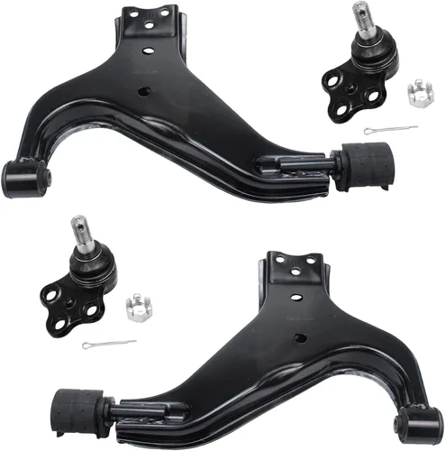 Miniatura 96 de Detroit Axle - Kit de extremo delantero para Chrysler 300 2005-2023 Dodge Challenger 2006-2023 Charger 2005-2008 Magnum 2005-2008, 2 brazos