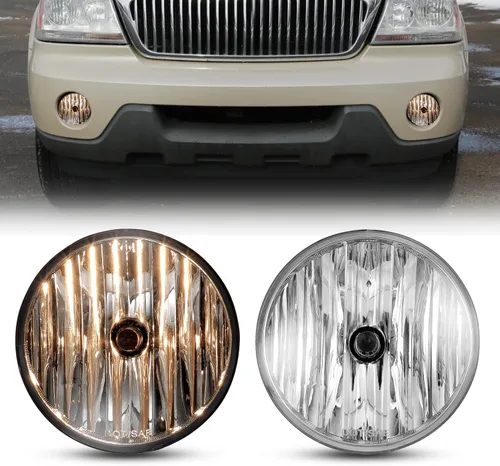 CPW Luces antiniebla compatibles con Ford F-150 Lightning 2001 2002 2003 [Lincoln Aviator 2003-2005] [2004 Ford F-150 Heritage 2004] Par de luces