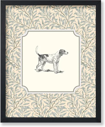 Miniatura 19 de Poster Master Póster Vintage de Cocker Spaniel Inglés - Impronta Retro de Perro - Arte Floral - Arte de Cachorros - Arte para Amantes de Animales