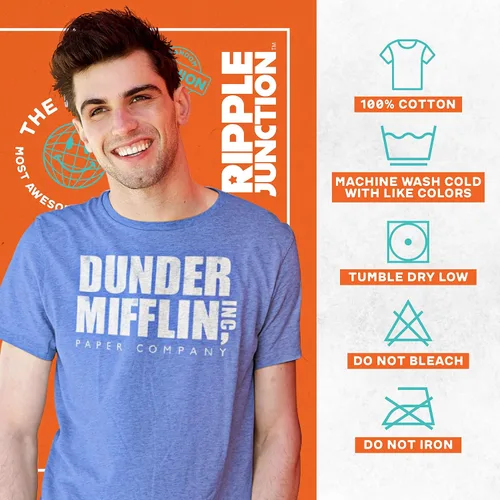 Miniatura 4 de Camisa Ripple Junction de The Office, Dunder Mifflin, para adulto