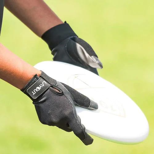 Miniatura 3 de Guantes para frisbee Layout Ultimate - ¡Agarre y fricción máximos para mejorar tu juego! Perfectos para Ultimate, DG y todos los deportes de disco!