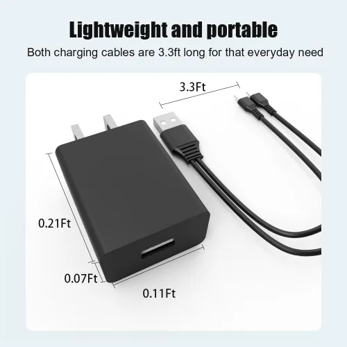 Miniatura 5 de Cargador de repuesto de 5 V para Noco Boost Sport GB20 GB30 GB40 GBX45 GBX55 GB70 GBX75 GB150 GBX155 Adaptador de CA con cable de carga de 3.3 pies