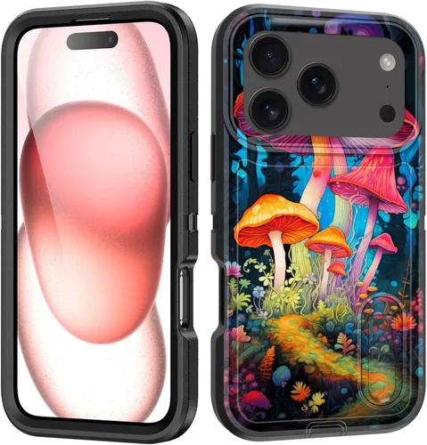 Miniatura 9 de Funda para iPhone Air con soporte integrado, a prueba de golpes, polvo y caídas, 3 capas, grado militar, funda protectora para iPhone Air de 6.5